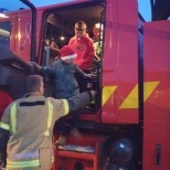 Slökkviliðið kom í heimsókn