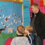 Kynning á ævintýraþema hjá 1.-3 bekk og á himingeimaverkefni hjá 4.-5. bekk