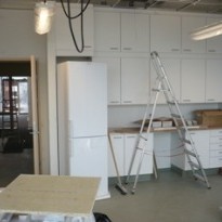 Staða  húsnæðisins um miðjan júlí