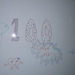 Hundraðdagahátíð í 1. bekk