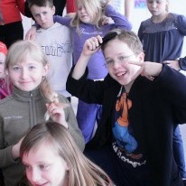 Árshátíð og upplestrarkeppni - myndir