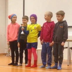 2.-3. bekkur sigurvegarar lestrarátaksins..