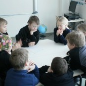 Málin rædd í umræðuhóp á skólaþingi