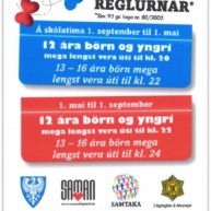 Útivistartíminn - seglar frá Samtaka