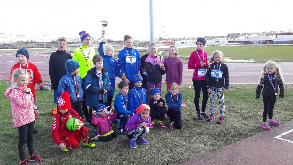 Naustaskóli með bestu mætingu í 1. maí hlaupið þriðja árið í röð!