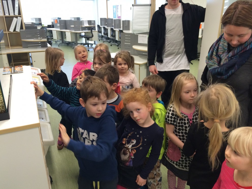 Leikskólanemendur í 