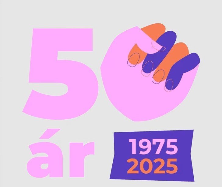 Vegna kvennafrídags á morgun