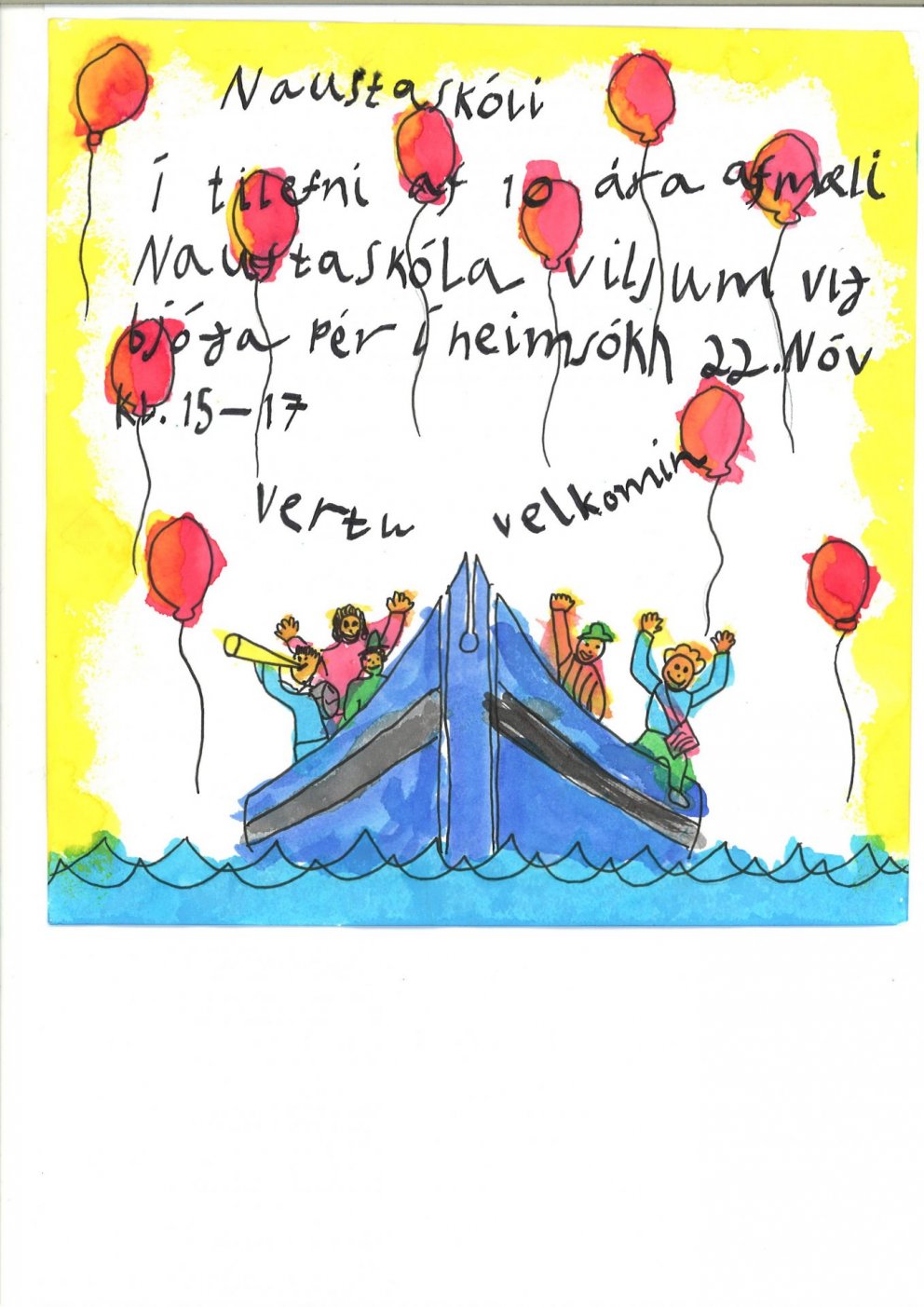 Naustaskóli 10 ára!