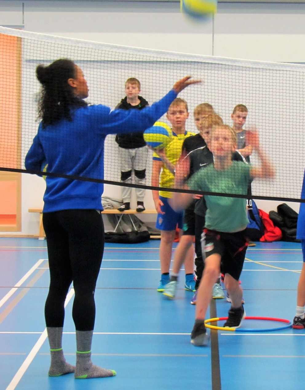 Heimsókn Blakdeildar KA í íþróttatíma