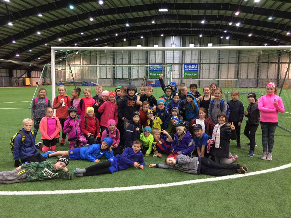 Naustaskóli sigurvegarar!