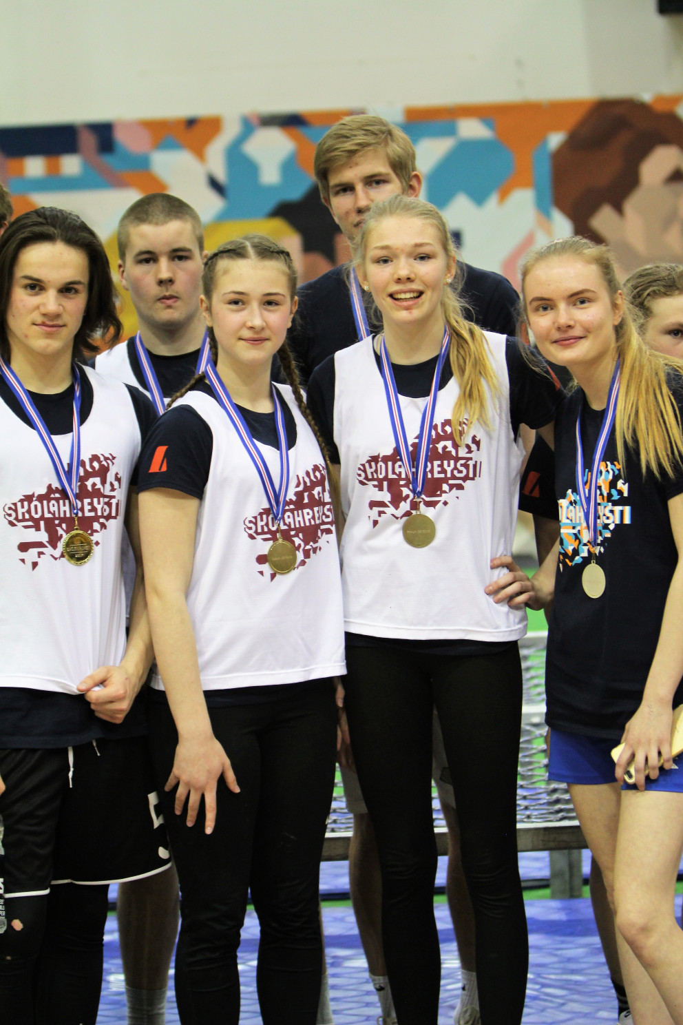 Trausti Lúkas, Viktor Axel, Kolbrún Perla, Kolbeinn Fannar, Sara Ragnheiður og Júlía Rós.