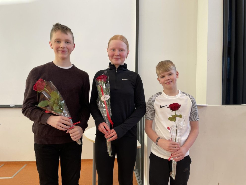 Eyþór Páll, Konný Björk og Máni.