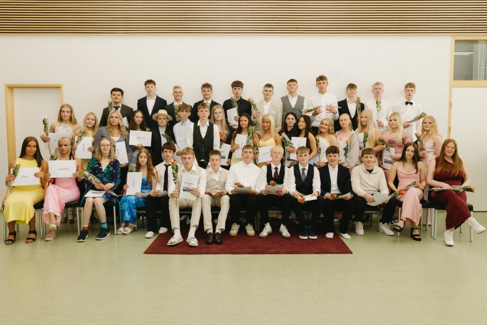 Gleðilegur útskriftardagur í Naustaskóla!