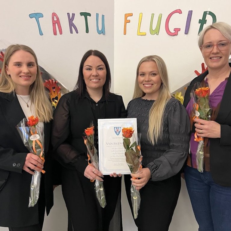 Aníta, Stella, Berglind og Vala