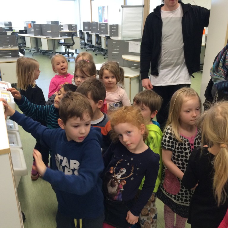 Leikskólanemendur í 