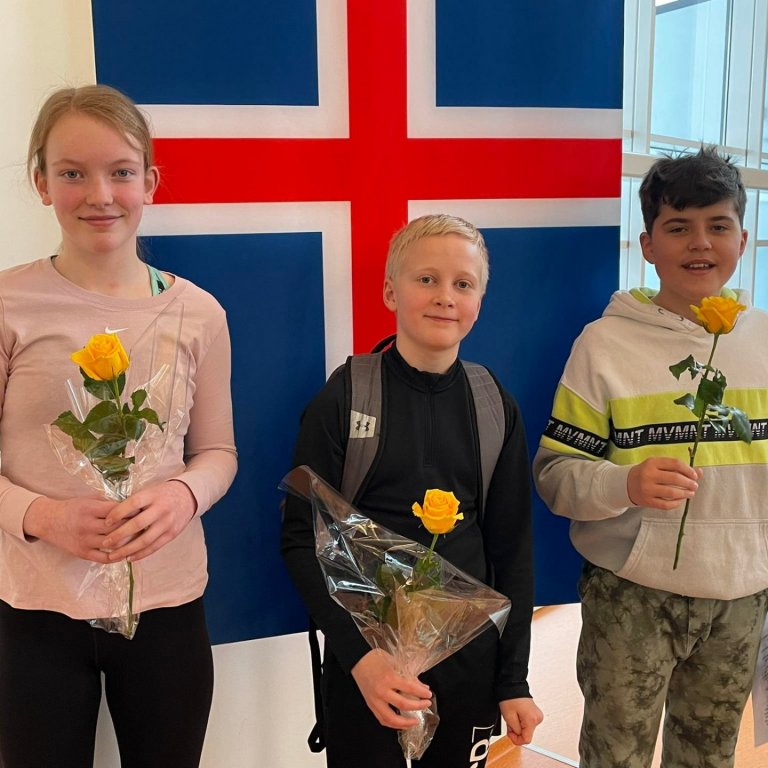 Lilja Maren, Styrmir Snær og Richard Örn