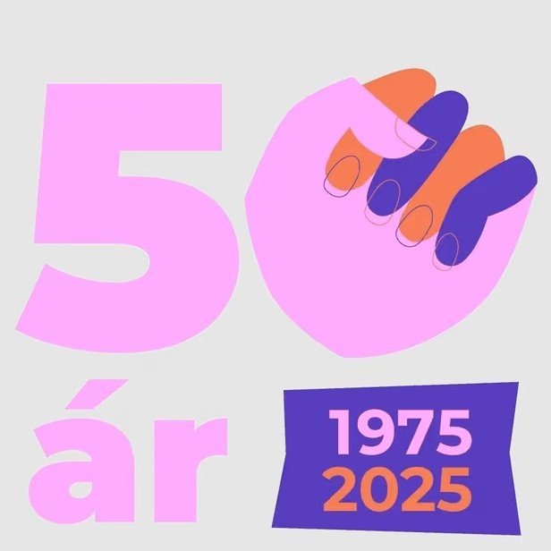 Vegna kvennafrídags á morgun