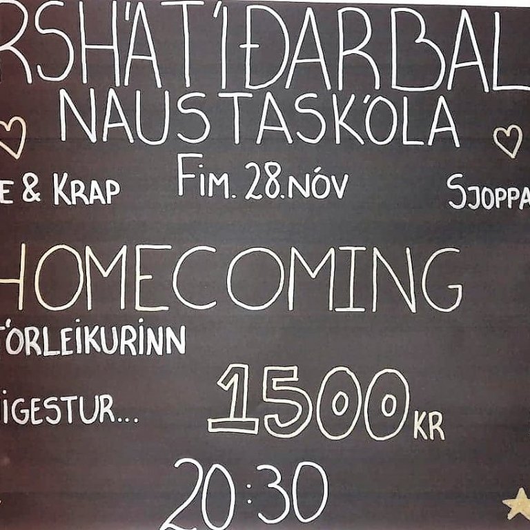 Árshátíðarball í kvöld, fimmtudagskvöld.