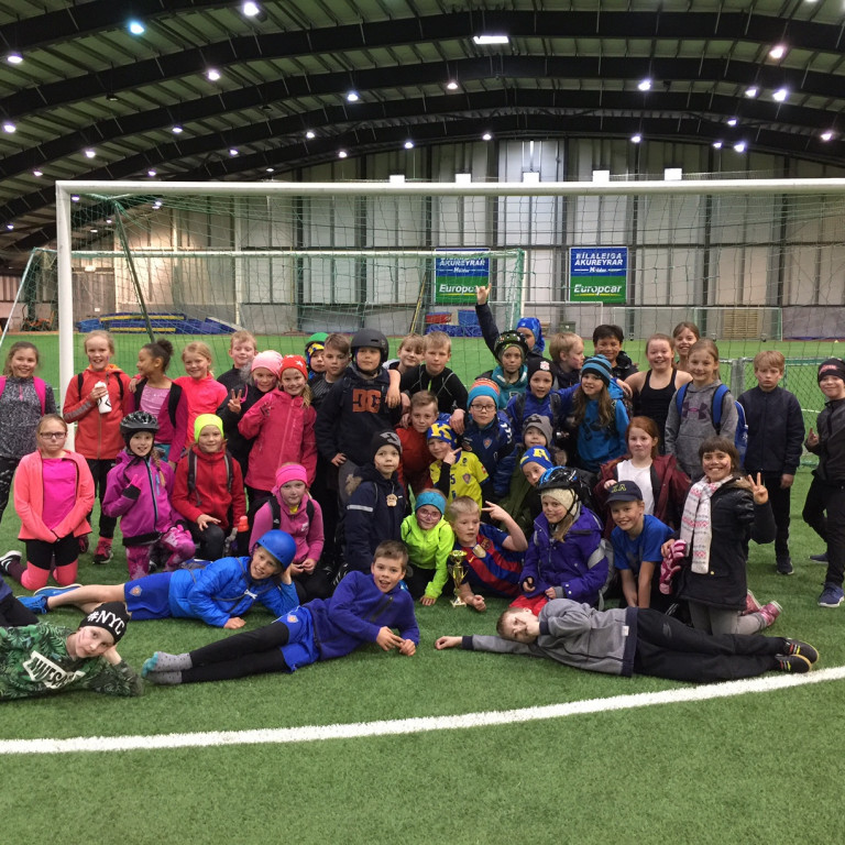 Naustaskóli sigurvegarar!