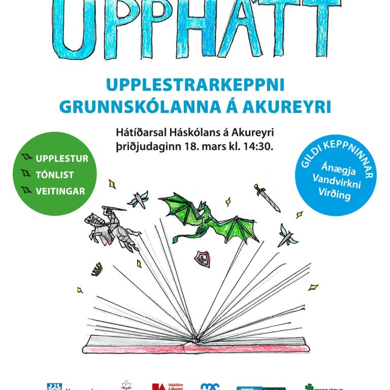Upphátt upplestrarkeppni grunnskólanna